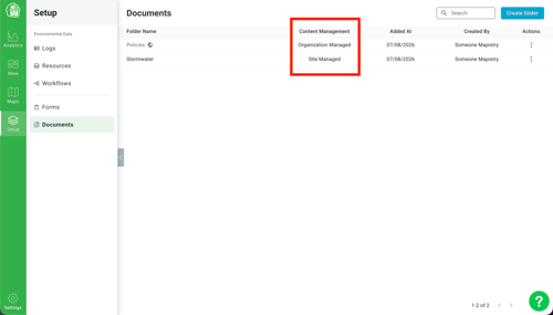 Setup Folders