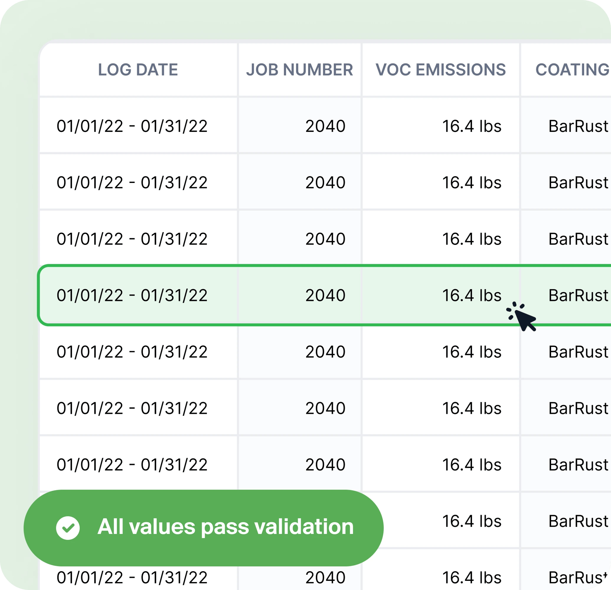 data validation