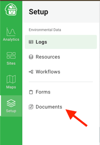 documents in setup