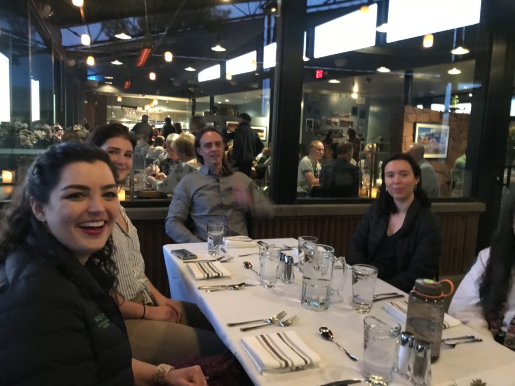 Group dinner in Sedona
