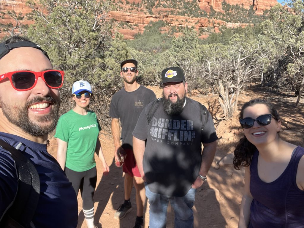 Group hike